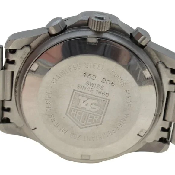 RARE Men's 38mm Tag Heuer 2000 Series Auto Stainless Steel LWO 283 Watch 162.206